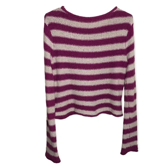 Free People Beach Shake N Roll Striped Knit Sweater - Picture 4 of 8